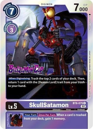 SkullSatamon - BT8-079 - C (Pre-Release)